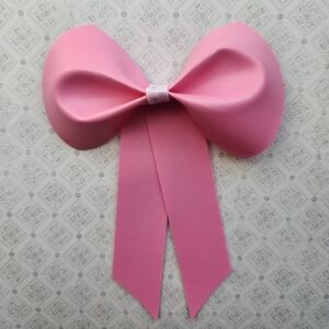 Pink Bow Hair Accessory